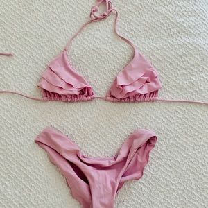 Boys + Arrows Light Purple Bikini Size Small